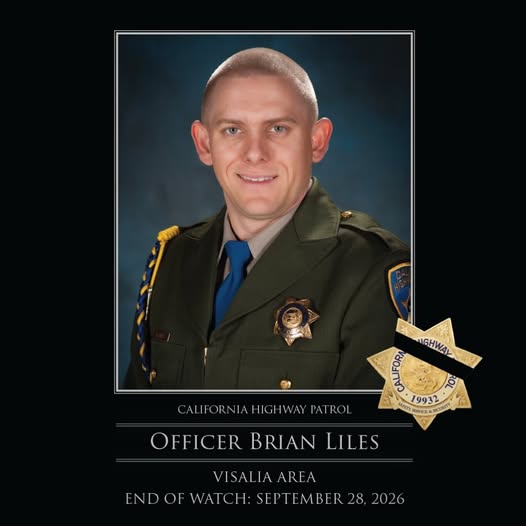 Brian Liles, 44yrs CHP Motorcycle Officer Killed in Line-of-Duty Crash in Central Valley